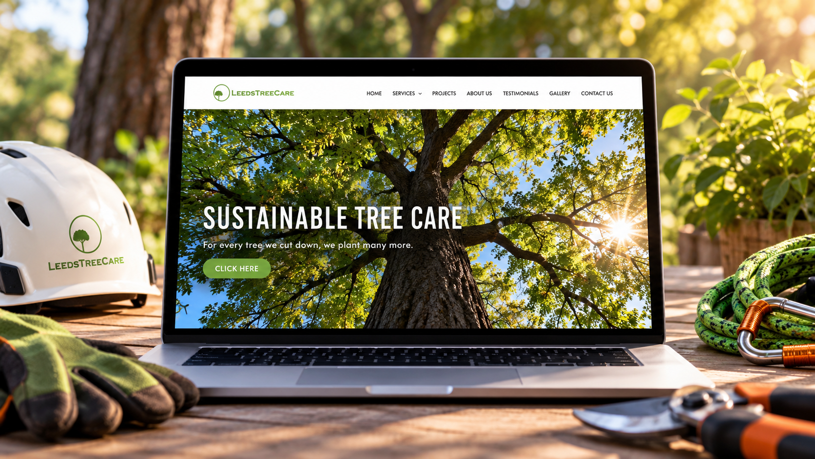 Leeds Tree Care website